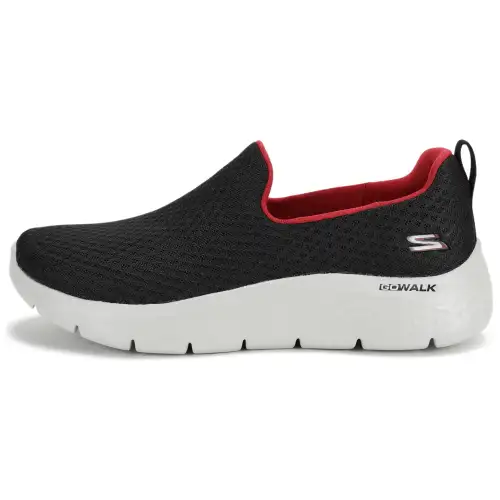 Skechers Go Walk Fle Cushioning Abrasion Resistant Cushioning, Wear Resistant Low top Casual Shoes Men's Black Red