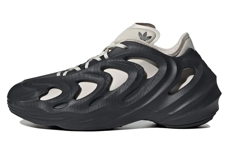 Adidas Originals AdiFOM Q Legend Ink Aluminum Textile, EVA Comfortable Cushioning Slip Resistant Abrasion Resistant