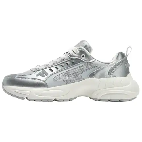 FILA FUSION Cushioning Low top Casual Shoes Men's Silver