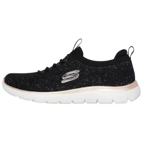 Skechers Summits Low top Casual Shoes Women's Black White