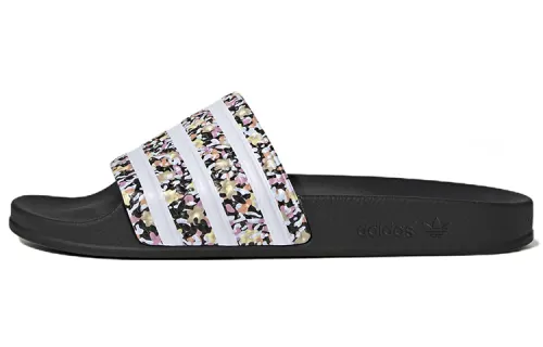 Adidas Adilette Slide 'You're Here For A Reason Black'
