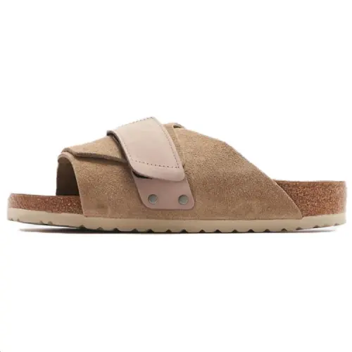 KITH Slip Resistant Abrasion Resistant Slide Slippers Men's Taupe