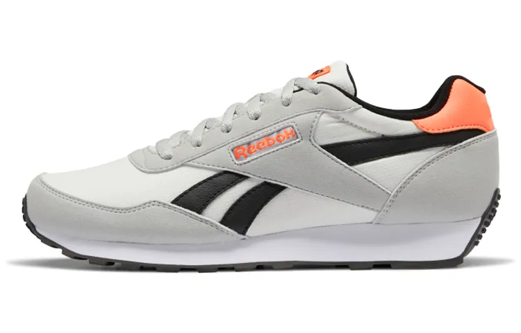 Reebok Royal Rewind Run Fabric Sports Cushioning, Wear Resistant Low top Casual Shoes Men's Gray Black