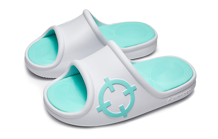 RIGORER Skyline 1 EVA Slide Slippers Unisex White Green