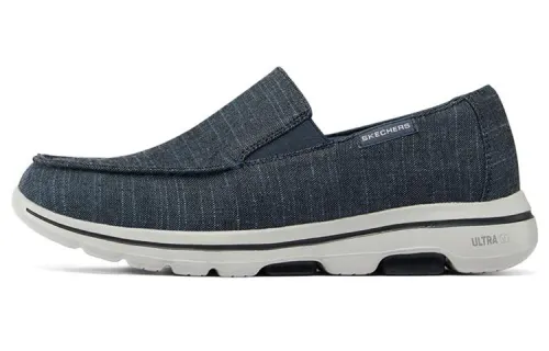Skechers Go Walk 5 Casual Shoes Men's Low Top Blue