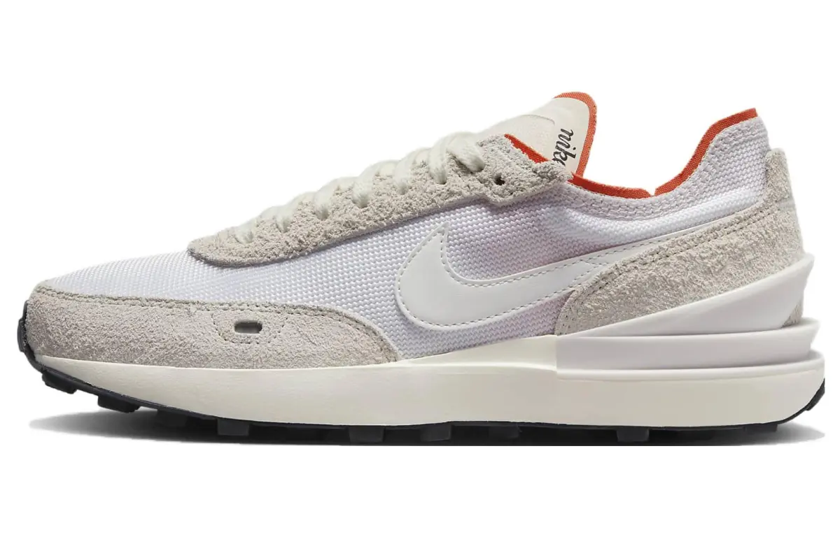 Nike Waffle One Vintage White Picante Red Women's
