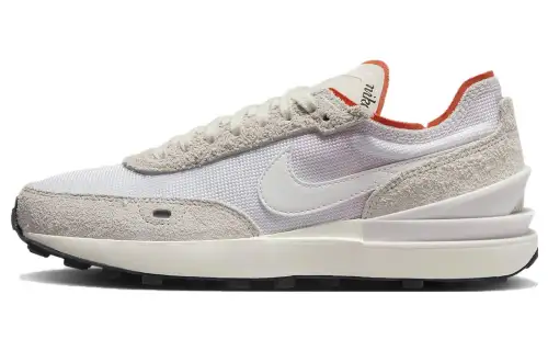 Nike Waffle One Vintage White Picante Red Women's