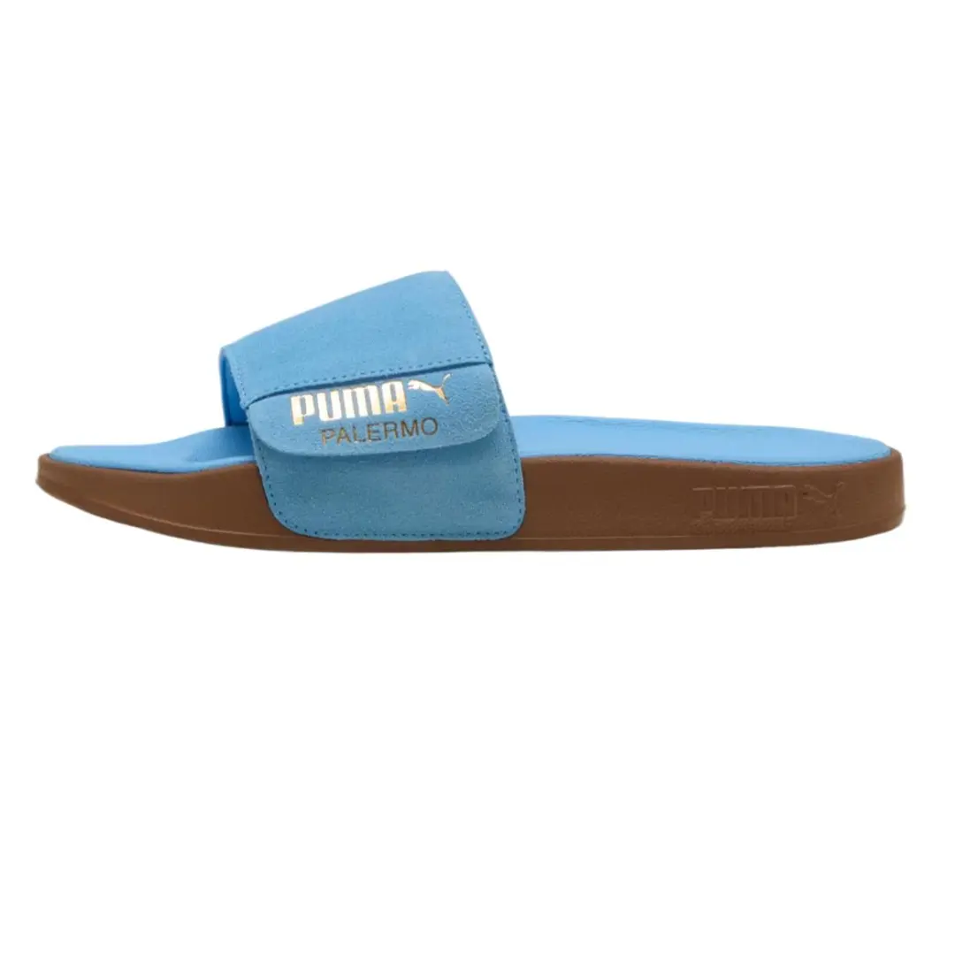 PUMA Leadcat 2.0 Slip Resistant Slide Slippers Unisex Light Blue