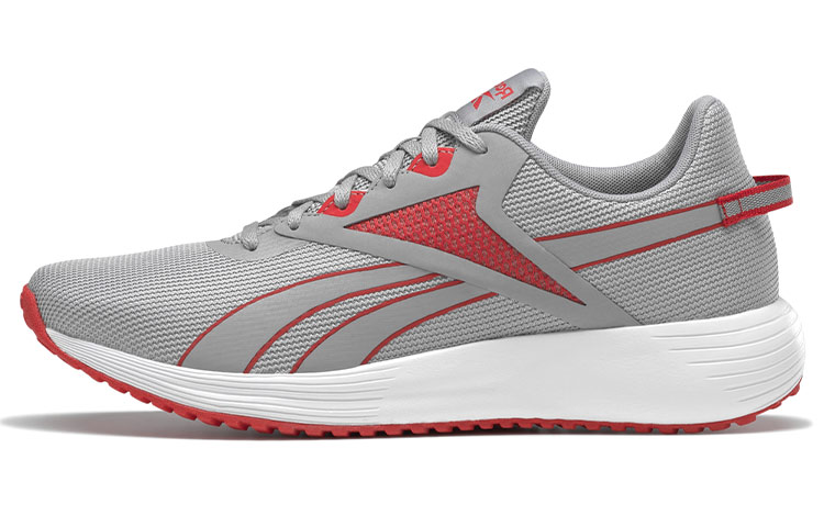 Reebok Lite Plus 3 Casual Shoes Men's Low Top Gray/Red/White