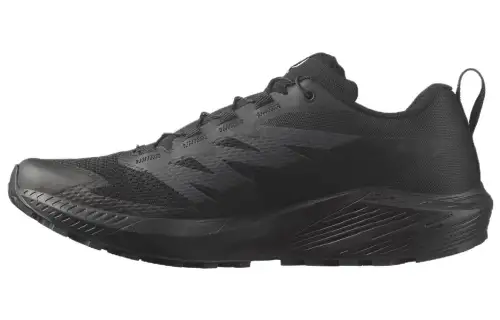 SALOMON Sense Ride 5 Sr Cushioning Slip Resistant Low top Casual Shoes Men's Black