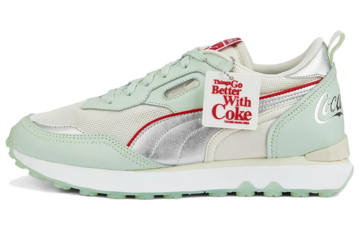 PUMA X Coca Cola Rider Fv Le 'Gossamer Green Silver'
