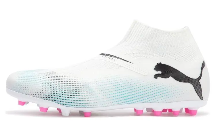 PUMA Future 7 Match + Ll Mg Football Shoes 'White Blue'