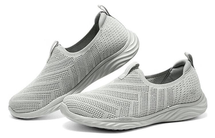 Skechers Vapor Foam Fabric Abrasion Resistant, Breathable, Lightweight Support Low top Casual Shoes Women’s Gray