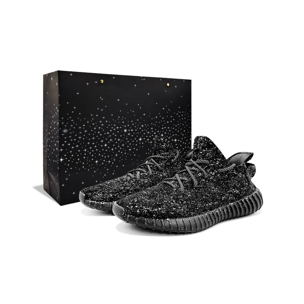 Adidas Originals Yeezy Boost 350 V2 Baby's Breath Fabric Cushioning Abrasion Resistant Low top Casual Shoes Unisex