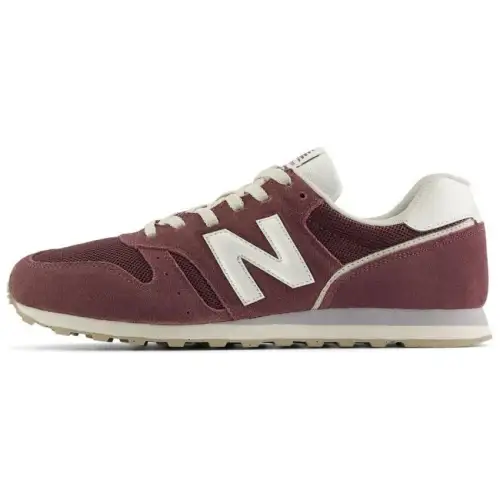 New Balance NB 373 Leather Soft And Comfortable Low top Casual Shoes Unisex Chestnut