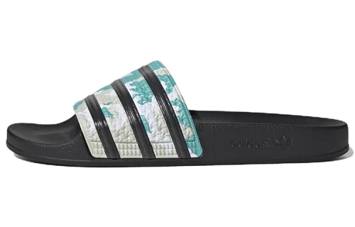 Adidas Originals ADILETTE Slide Slippers Men's Black/Blue