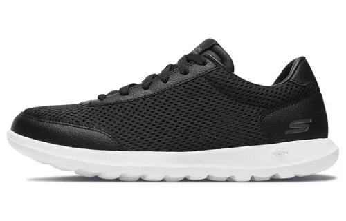 Skechers GO WALK Lite Textile, Leather Low top Casual Shoes Women's Black