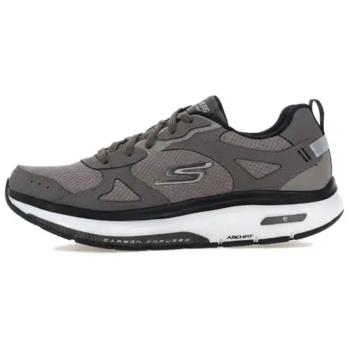 Skechers Go Walk Workout Walker Cushioning, Wear Resistant Low top Casual Shoes Men's Umber