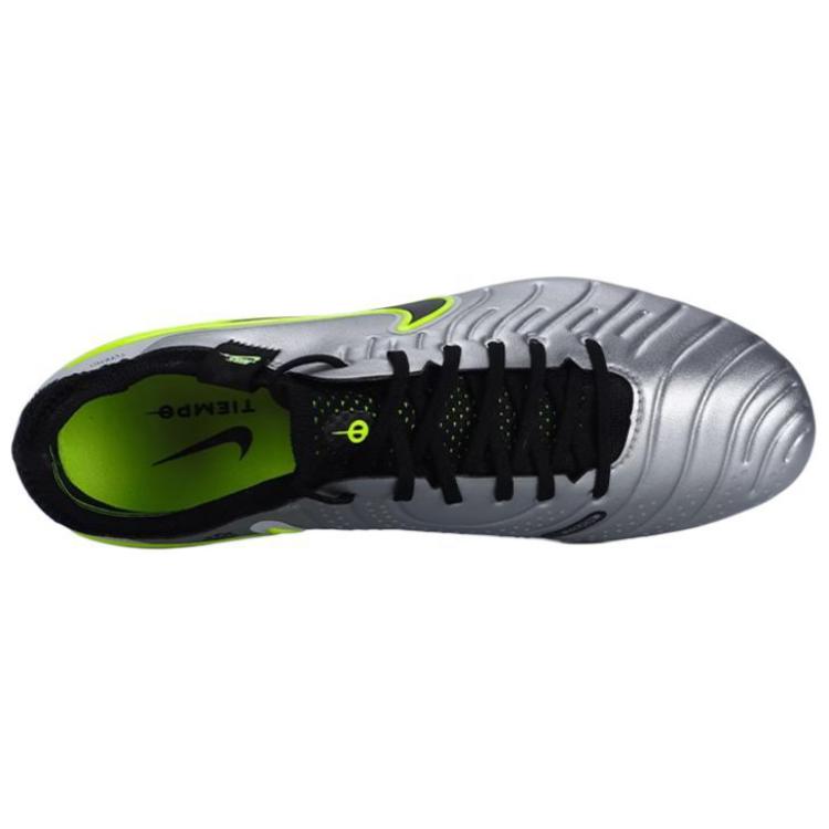Nike Tiempo Legend 10 Elite Fg Metallic Silver Volt Black