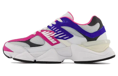 New Balance NB 9060 Low top Sports Casual Shoes White Pink Blue