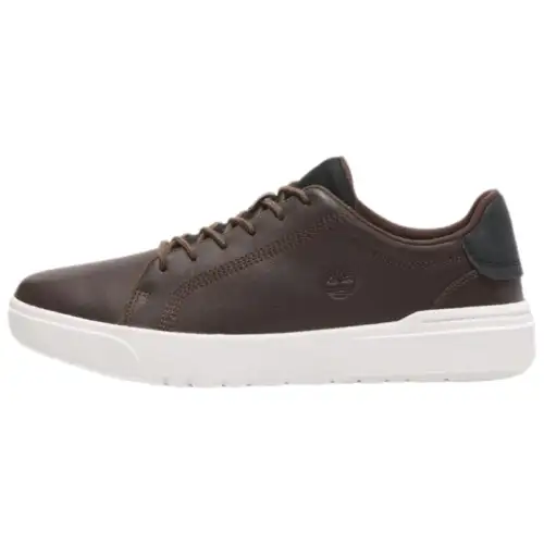 Timberland Slip Resistant Abrasion Resistant Low top Casual Shoes Men's Dark Brown