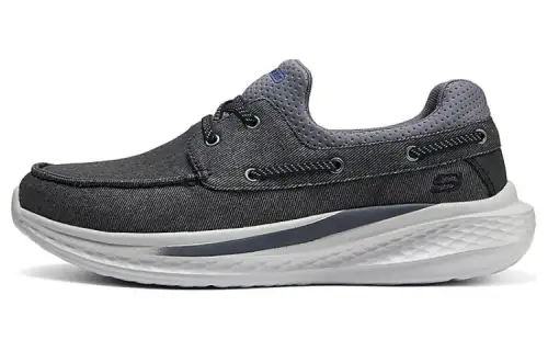 Skechers Breathable Low top Casual Shoes Men's Black