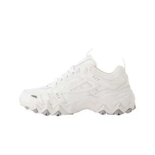 FILA Oakmont Abrasion Resistant Low top Casual Shoes Unisex White