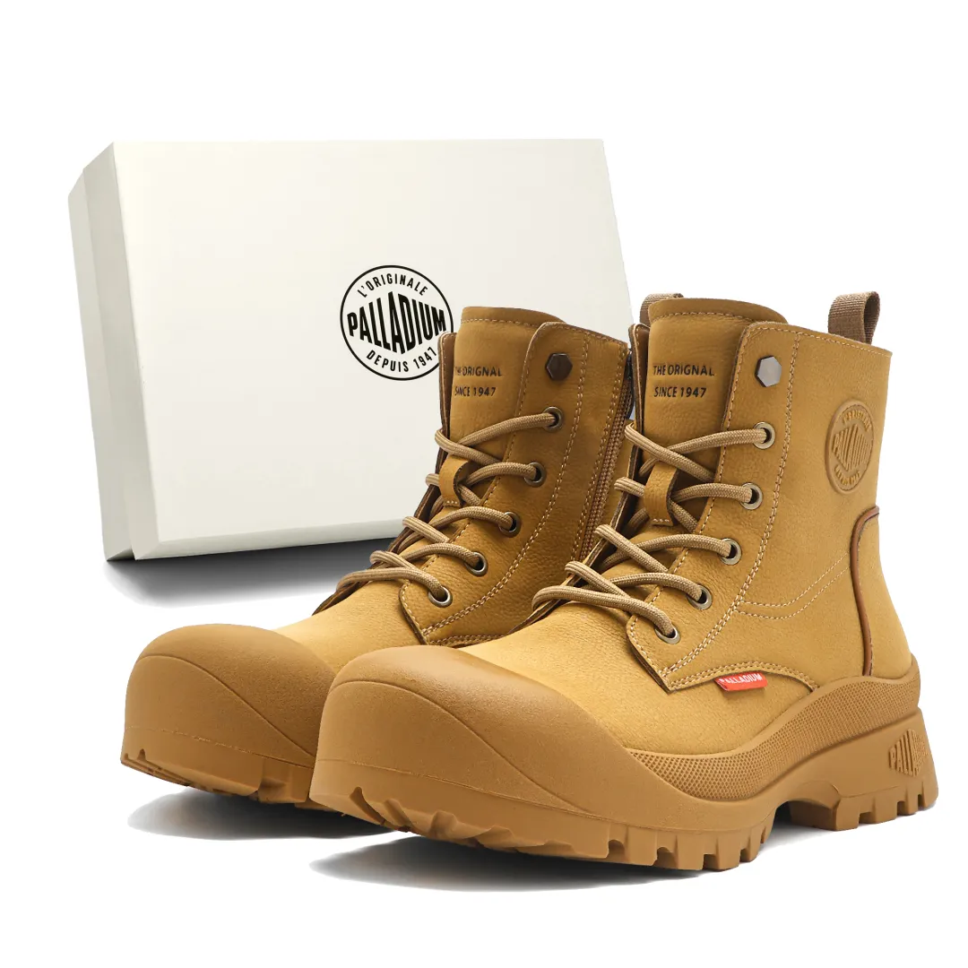 Palladium Combat Boots Men's Yellow, Black