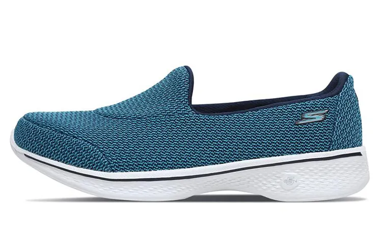 Skechers Go Walk 4 Low top Casual Shoes Women's Cyan
