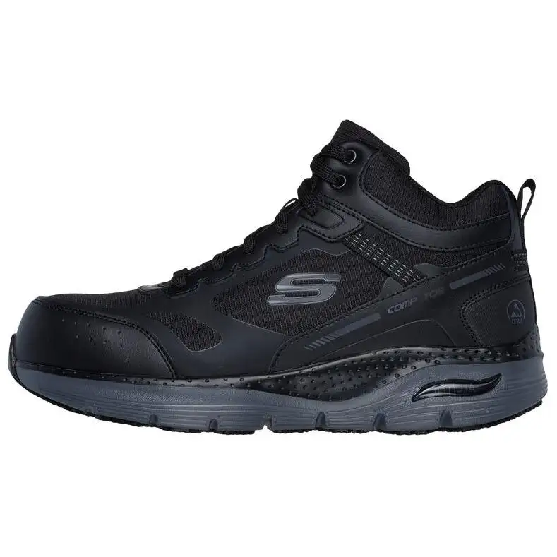 Skechers Work High top Casual Shoes Men's Black