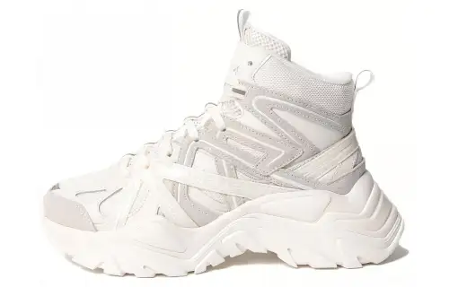 FILA Electrove 2 High Abrasion Resistant Mid top Casual Shoes Women's White