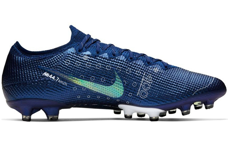Футбольные бутсы Nike Mercurial Vapor 13 Mds Ag-Pro (синие) — фото 2