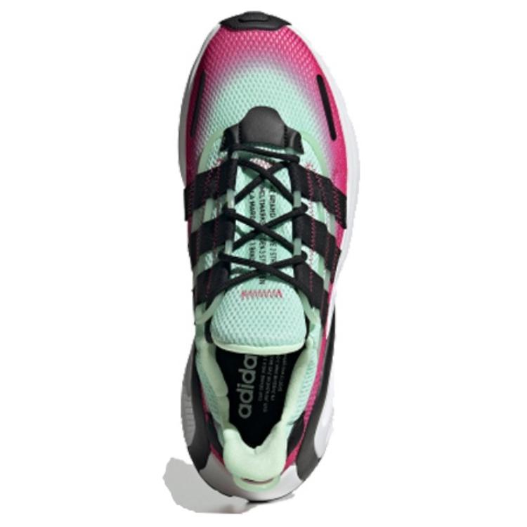 Мужские кроссовки adidas LXCON Future (зелено-красный) — Зелёный / красный — фото 4