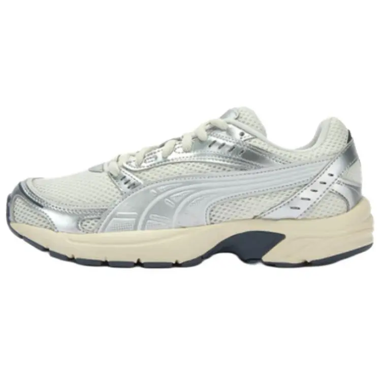 PUMA C25K Breathable Low top Casual Shoes Women's Beige Gray