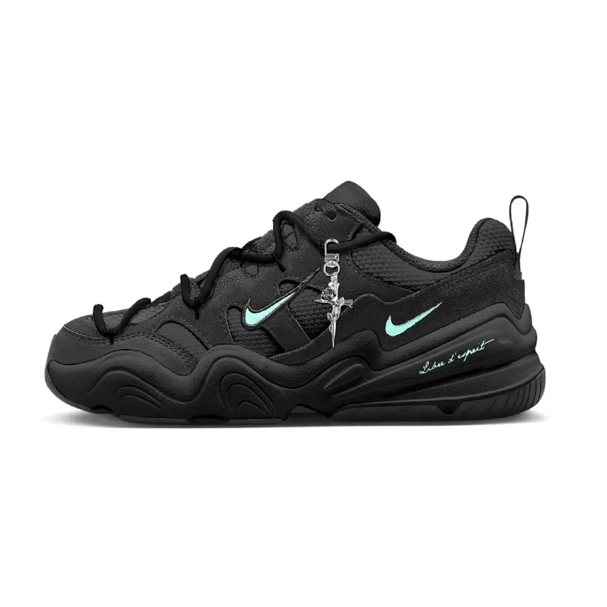 Nike Tech Hera Green Cushioning Abrasion Resistant Height Increasing Cushioning Abrasion Resistant Height Increasing