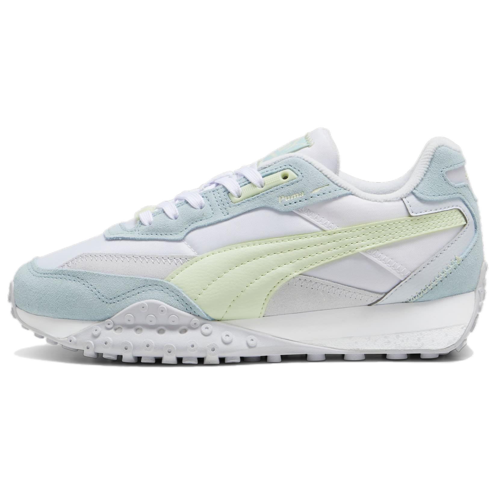PUMA Blktop Rider Low top Casual Shoes Unisex White Green