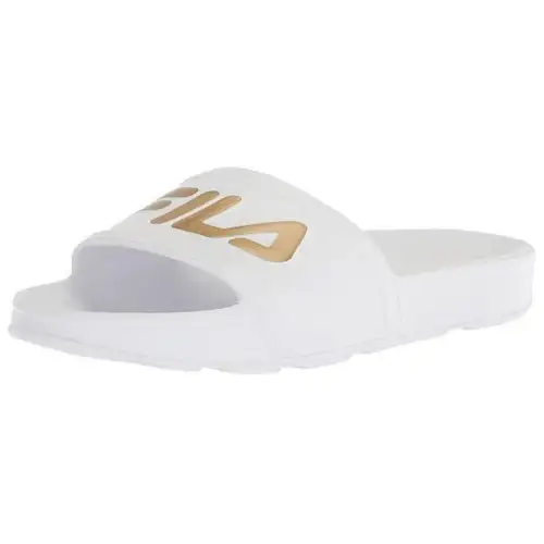 FILA Drifter Soft And Comfortable Slide Slippers Women's White