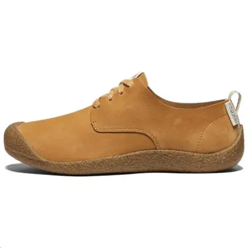 Keen MOSEY DERBY LEATHER Slip Resistant Low top Casual Shoes Women's Brown