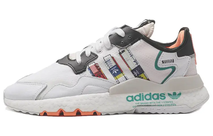 Adidas Originals Nite Jogger Boost 'Grey Black Green'