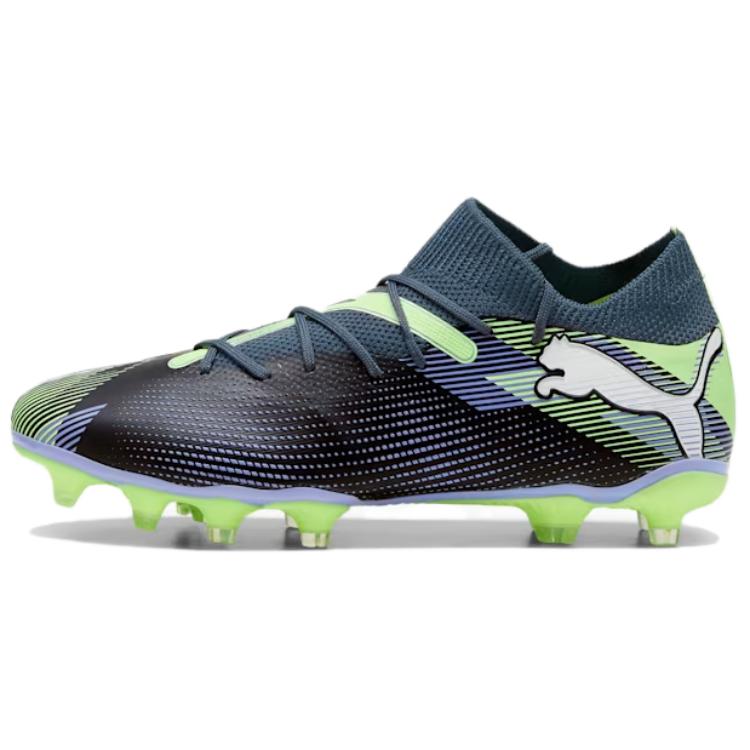 PUMA FUTURE 7 MATCH Comfortable Soccer Shoes Women's Gray Green