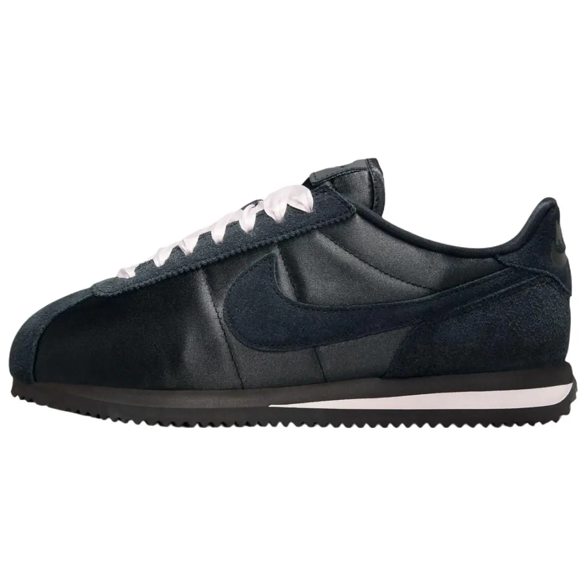 Nike Cortez Txt Se Black Satin Women's