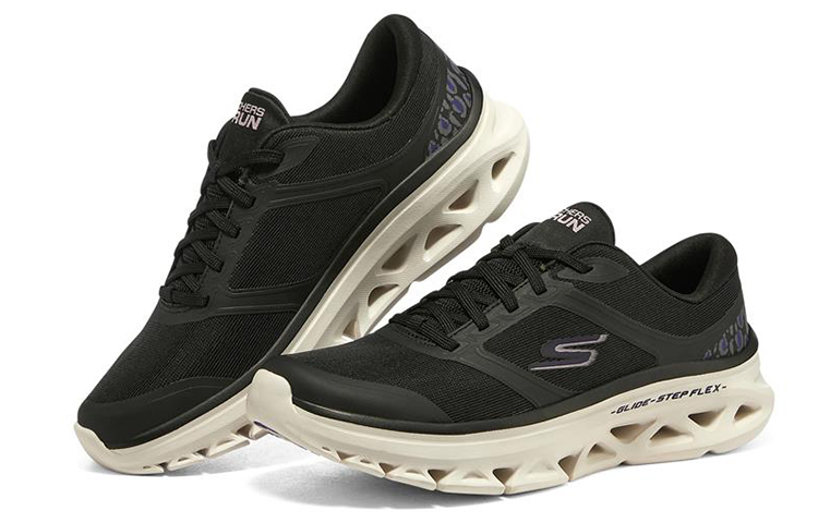 Skechers Go Run Glide Step Flex ‘Black Beige’ Women’s