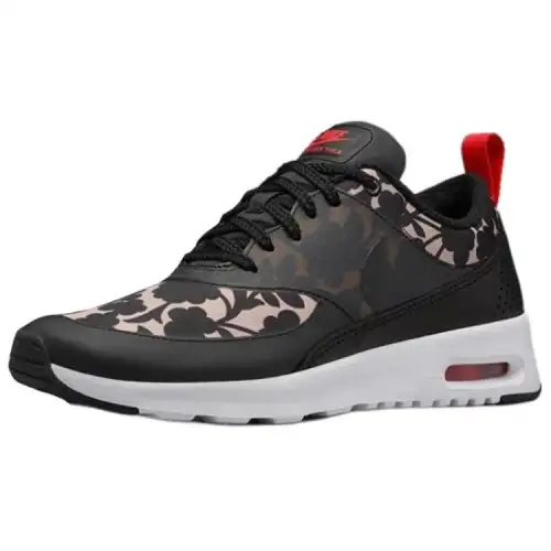 Nike Air Max Thea Low top Casual Shoes Unisex Black Red