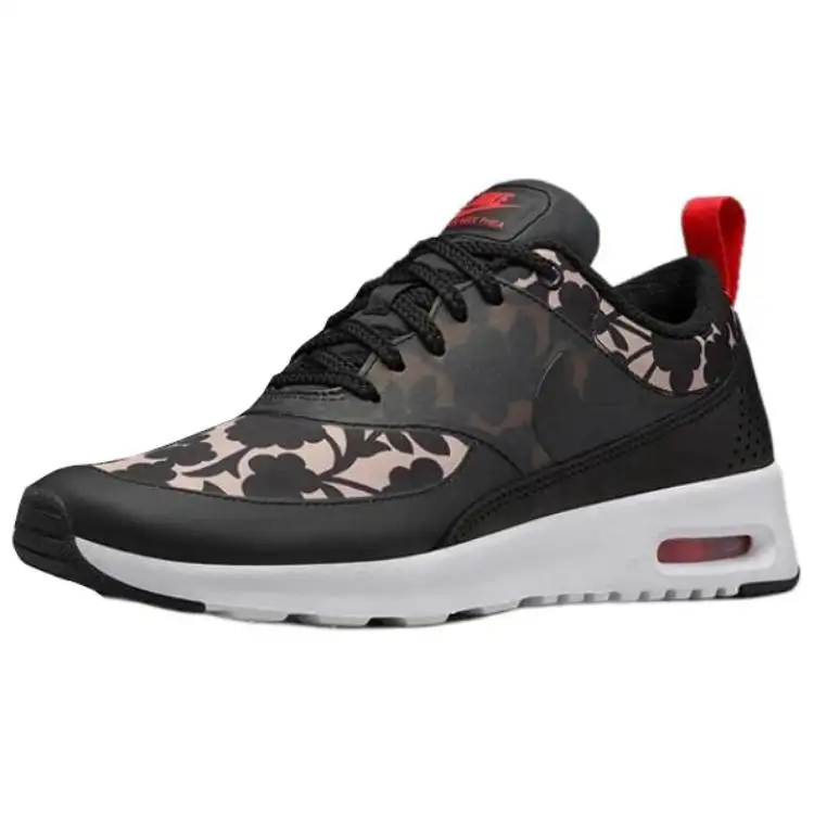 Nike Air Max Thea Low top Casual Shoes Unisex Black Red