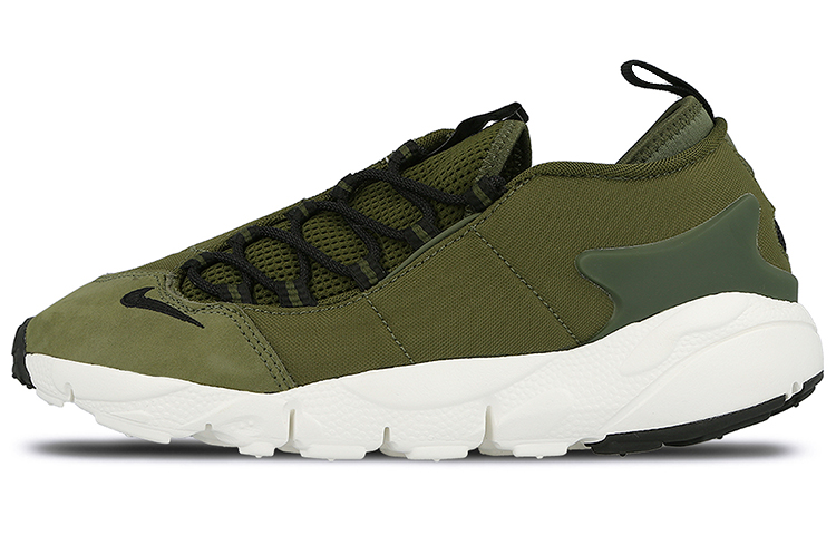 Nike Air Footscape NM удобно воздухопроницаемый Низкая банда винтаж спортивная обувь цвет "хаки"