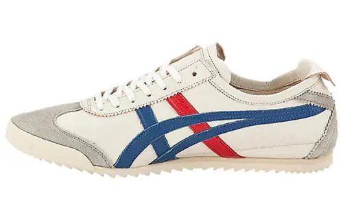 Onitsuka Tiger MEXICO 66 Casual Shoes Women's Low Top Ecru Gray