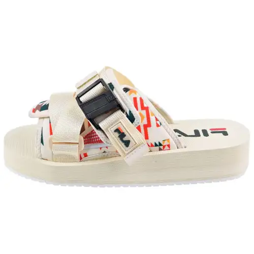 FILA Sol Slides V2 Slide Slippers Men's Ecru