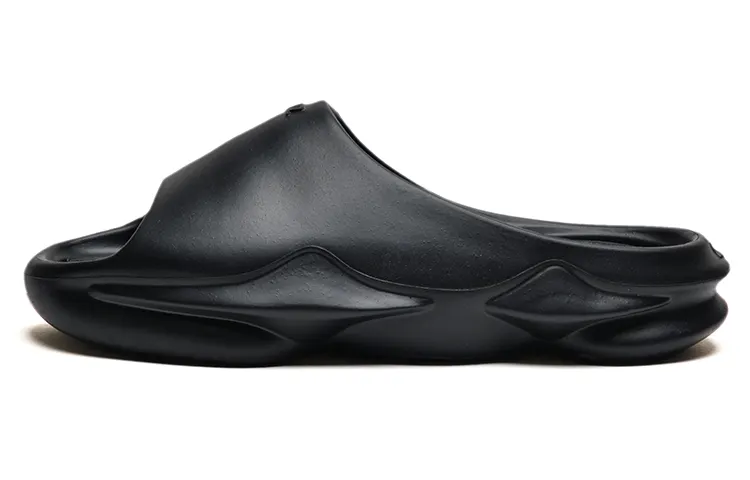 EQLZ EQUALIZER 1050 Slide Slippers Unisex Ghost Black