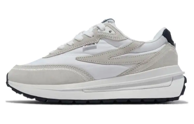 FILA Renno Cushioning, Wear Resistant Low top Casual Shoes Unisex Ecru
