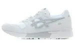 Asics Gel Lyte Abrasion Resistant Low top Casual Shoes Unisex Gray White
